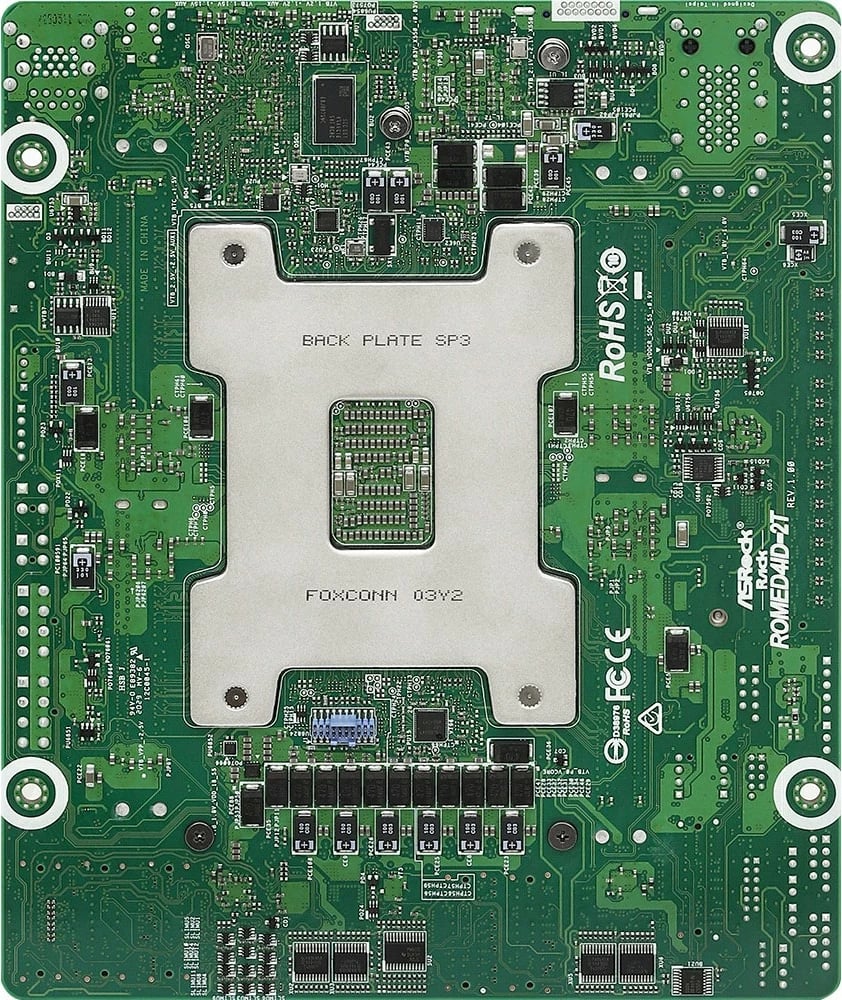 Pllakë amë ASRock ROMED4ID-2T, mini ITX, Socket SP3, për AMD EPYC