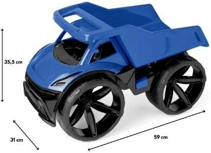 Kamion lodër Wader Maximus 64020, plastikë, i kaltër navy/zi
