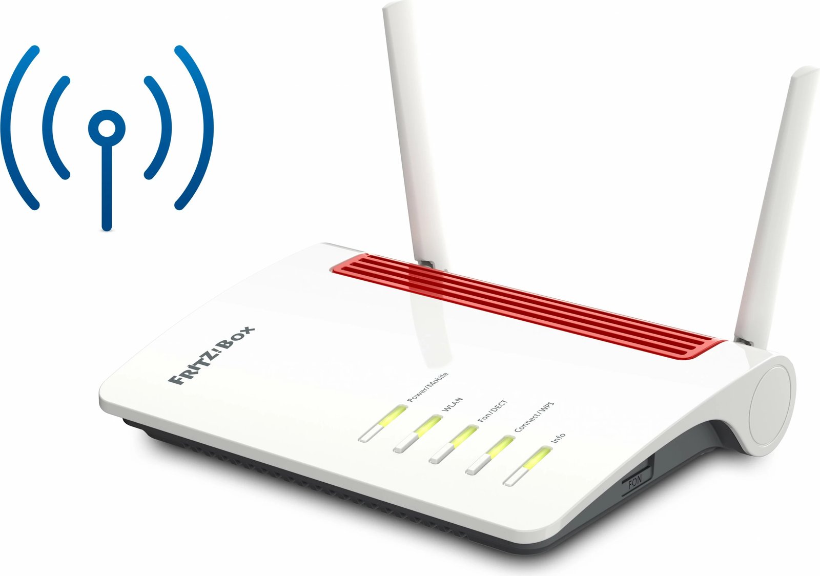 Router tavoline AVM FRITZ!Box 6850 LTE, Wi-Fi 5 (802.11ac), Dual-band (2.4 GHz / 5 GHz), Ethernet LAN, 3G, Bardhë