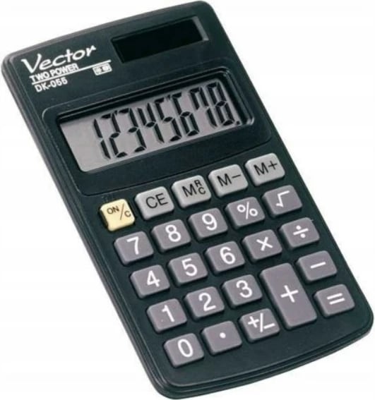 Kalkulator xhepi Vector DK-055, 8 shifra, i zi