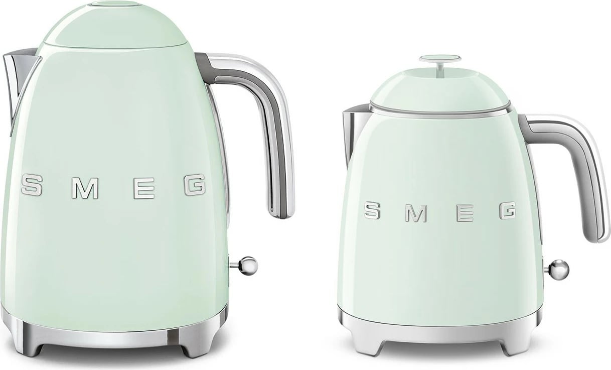 Ibrik elektrik SMEG KLF05PGEU, 0.8L, pastel jeshil