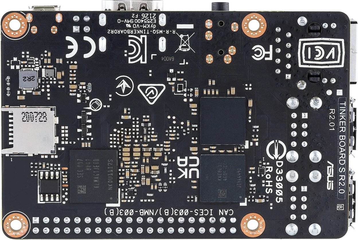 Pllakë amë ASUS Tinker Board S R2.0, 2GB RAM, 16GB eMMC, Wi-Fi, Bluetooth, e zezë