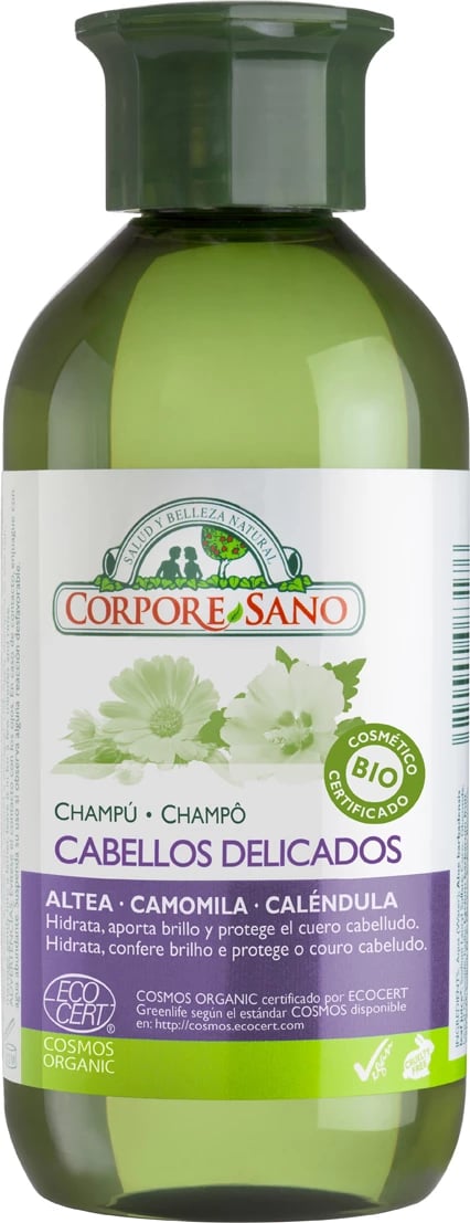 Shampon Corpore Cabellos Delicados Cosmos Organic 300ml