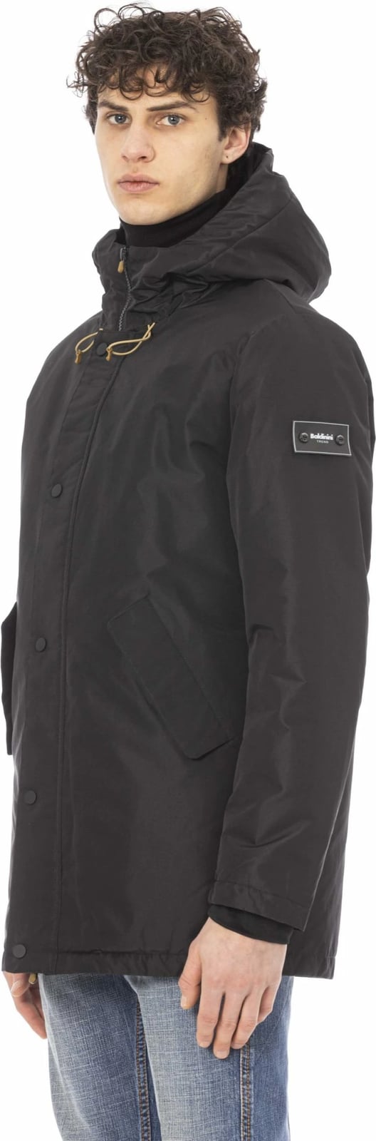 Jakne për meshkuj Baldinini Trend, e zezë