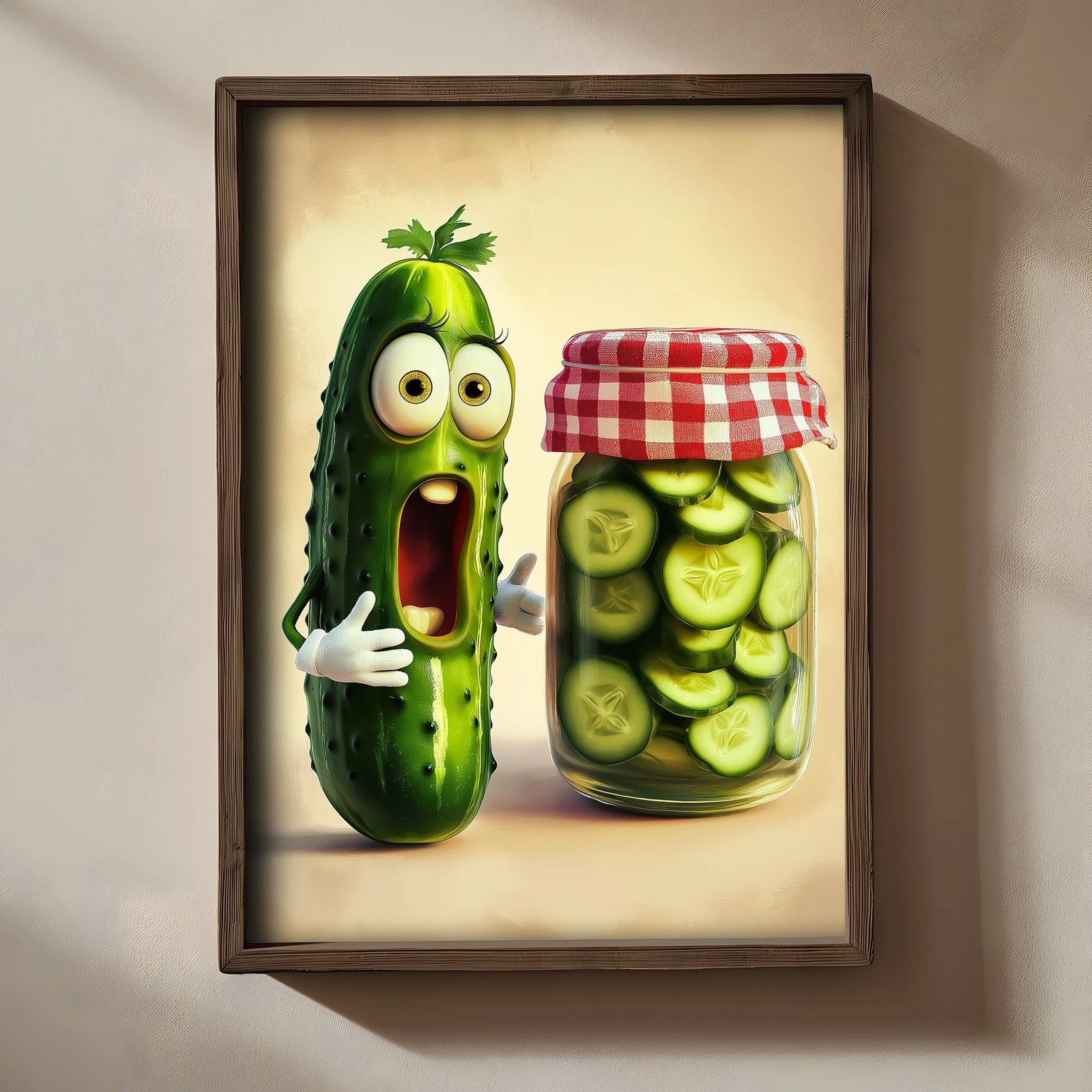 Pikturë dekorative me kornizë MDF, shumëngjyrëshe, Wallity, TUN045-L