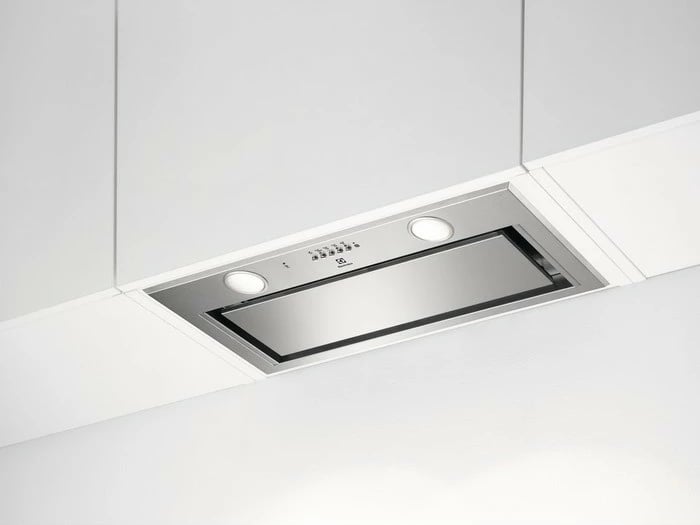 Aspirator i integrueshëm Electrolux LFG716X 53 cm, 580 m³/h (700 m³/h intensive), 3 shpejtësi, LED, Hob2Hood, Inox Aspirator i integrueshëm Electrolux LFG716X 53 cm, 580 m³/h (700 m³/h intensive), 3 shpejtësi, LED, Hob2Hood, Inox