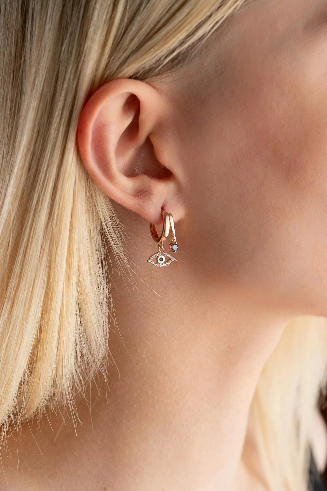 Vathë argjendi Jumeon, NRZ999211, ngjyrë rozë ari, të bardhë dhe kaltër