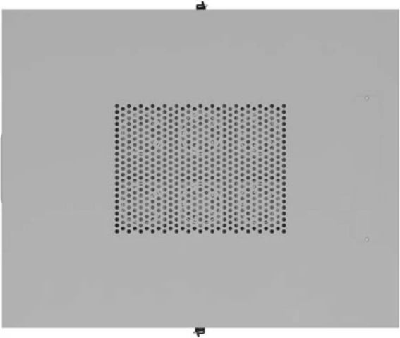 Kasë serveri Lanberg FF01-8047-12SL, 47U, me derë xhami, LCD, Gri