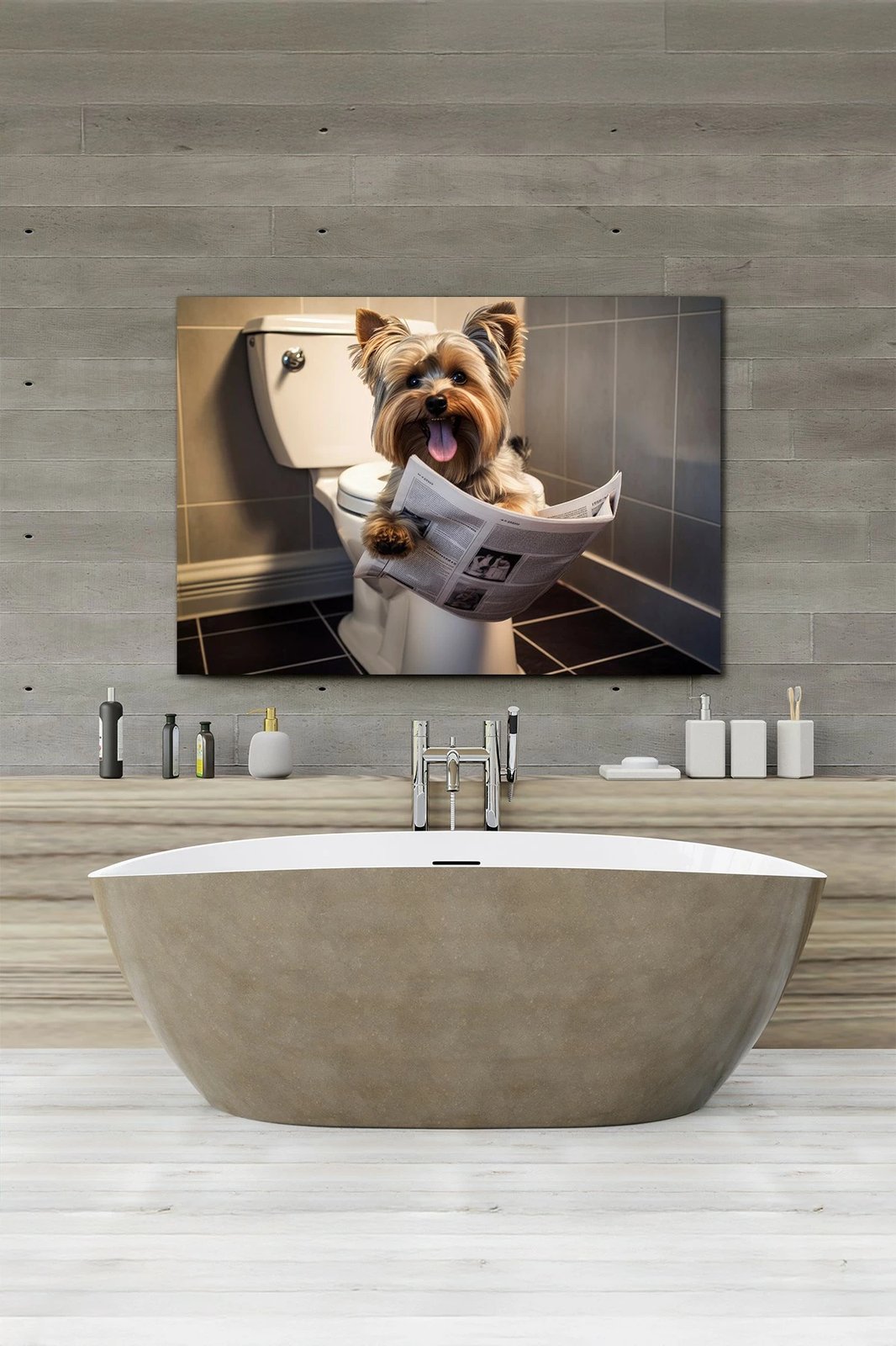 Pikturë dekorative në kanavacë, shumëngjyrëshe, Wallity, Ersyaıhyvn43, 40x60cm