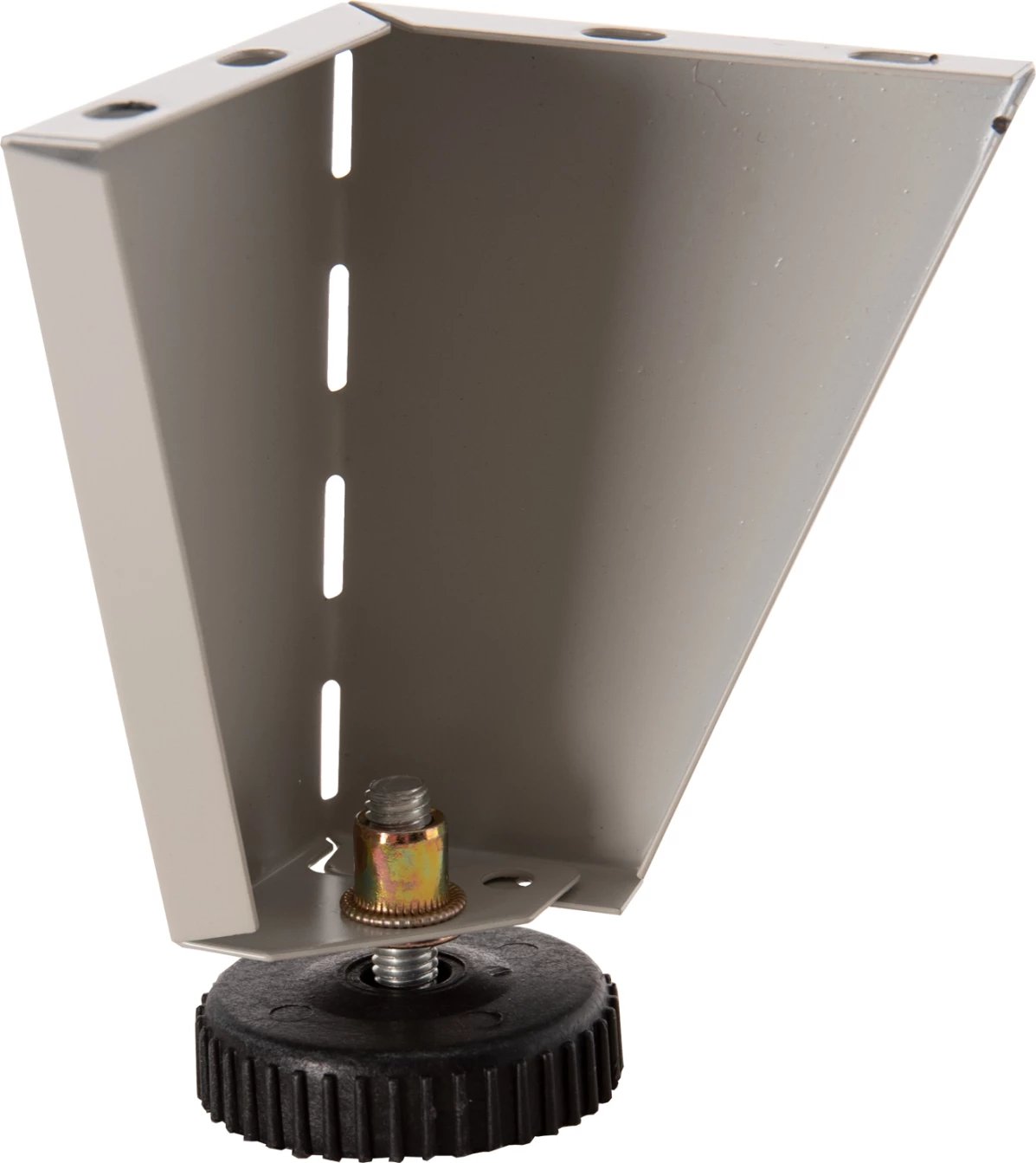 Këmbë zëvendësuese FH6093 set 4 copë me rregullues lartësie, 10 cm, për dollapë metalikë