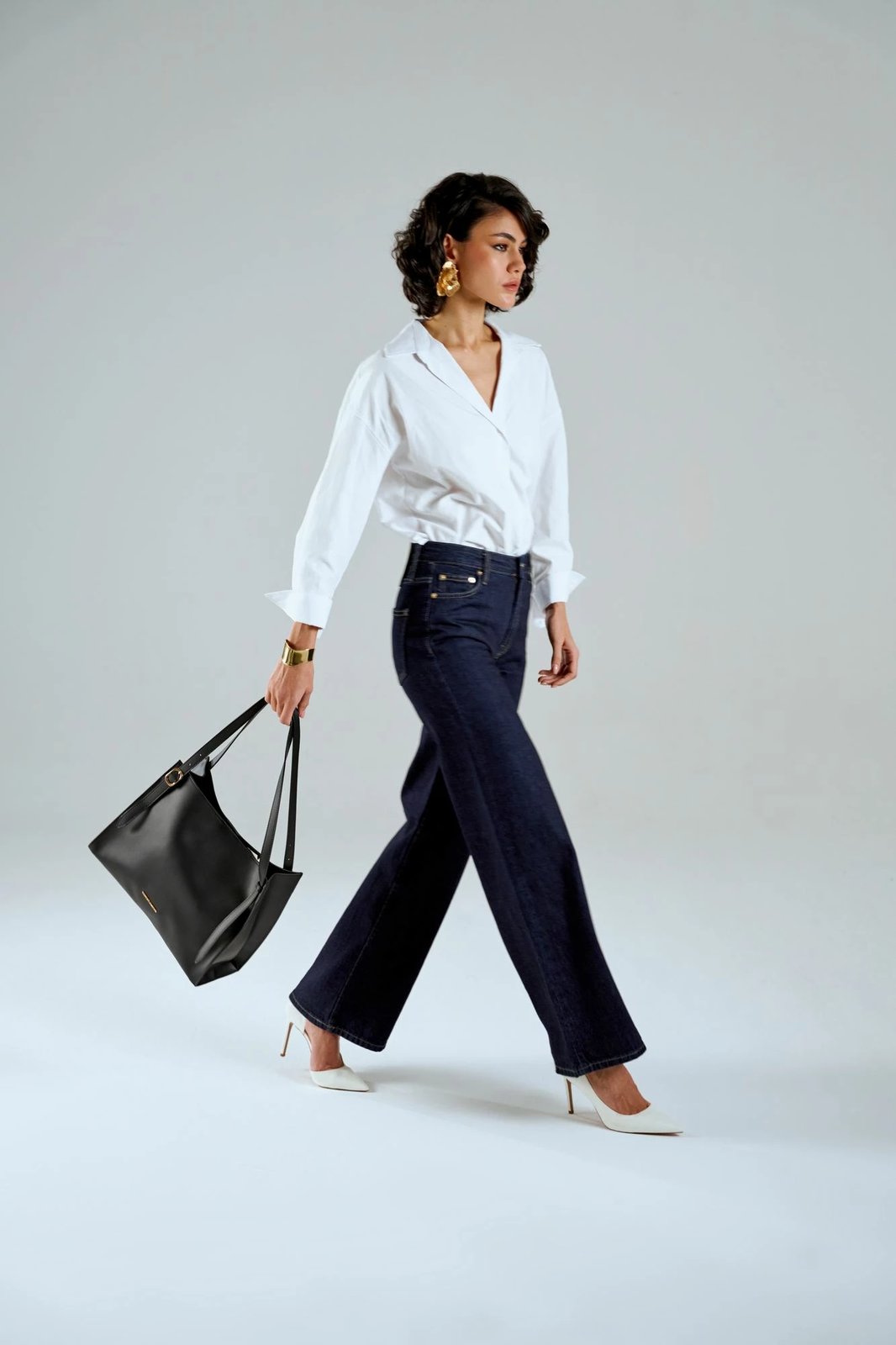 Çantë tote Palermo, e zezë, Vince Camuto