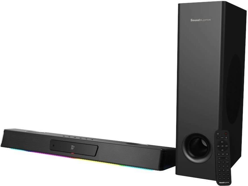 Soundbar Creative Labs Sound Blaster Katana V2X me subwoofer, i zi