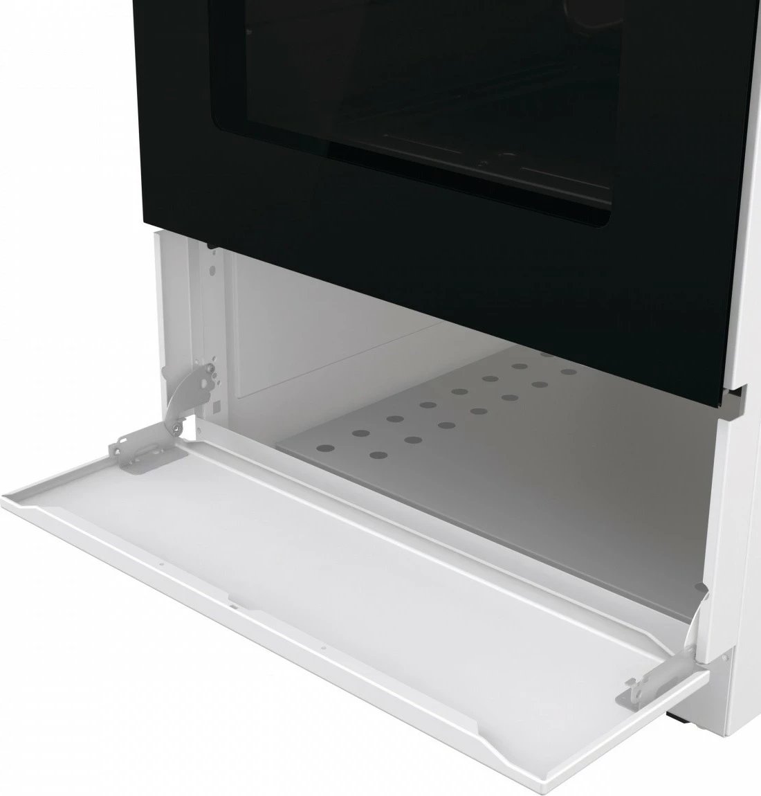 Shporet me gaz Gorenje GG5A10WFFM, 70 L, 50 cm, 4 zona, klasa A, e bardhë