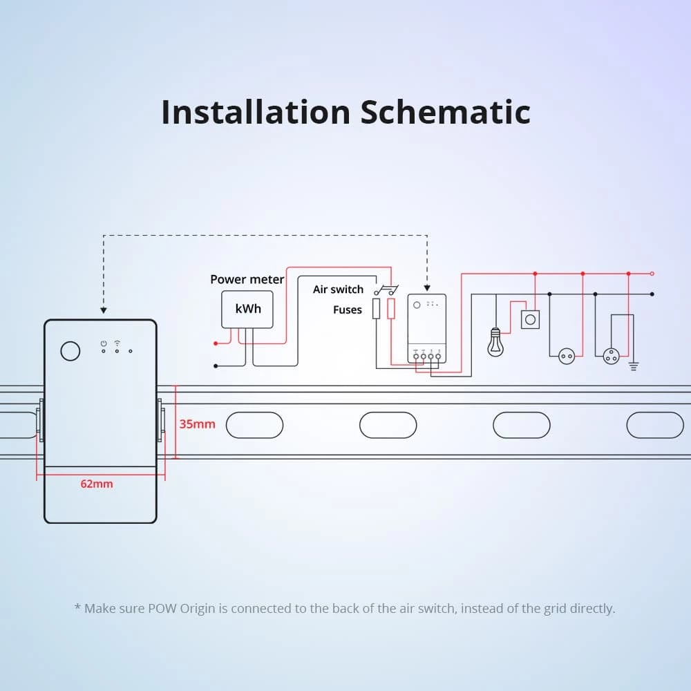 Ndërprerës SONOFF POWR316