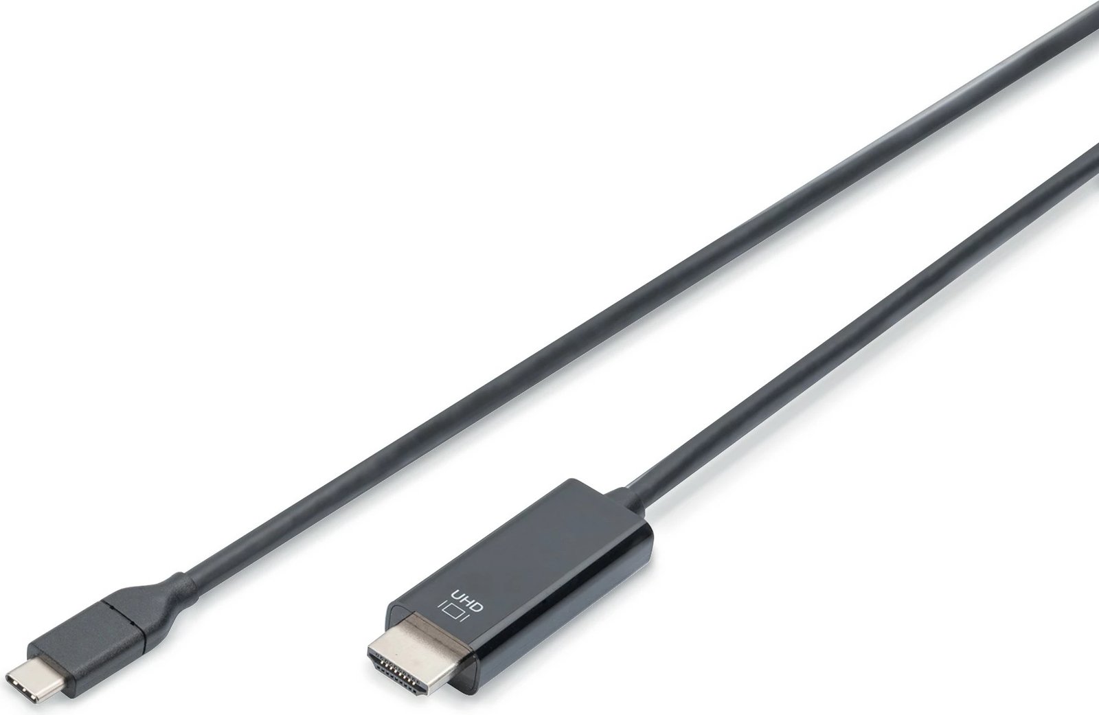 Kabëll adapter USB Type-C në HDMI Digitus, 2m, i zi