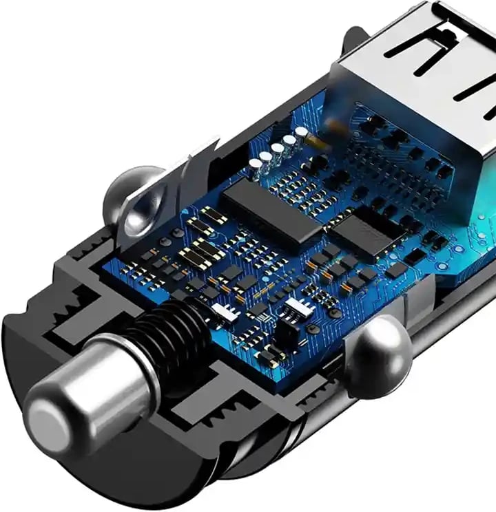 Karikues veture Baseus Circular 2xUSB QC3.0, 30W, i zi