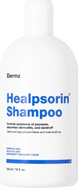 Shampon Dermz Healpsorin për psoriazë dhe dermatit seborrheik, 500ml