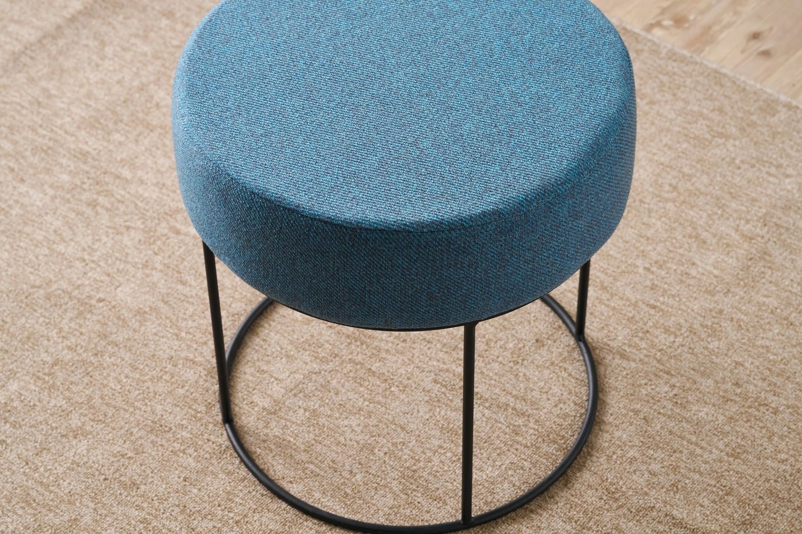 Puf Atelier del Sofa, ngjyrë kaltër, Didim