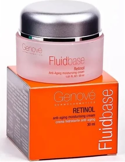 Krem hidratues anti-plakje Genové Fluidbase Retinol 30ml