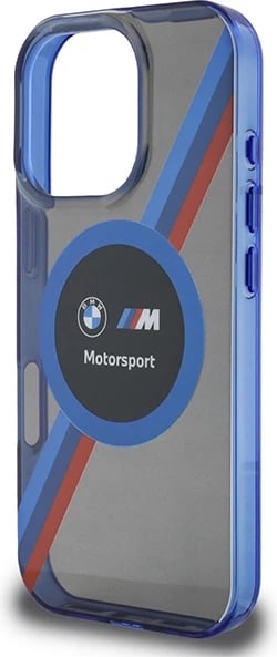Mbështjellës BMW Motorsport IML Circle MagSafe për iPhone 16 Pro, Zi