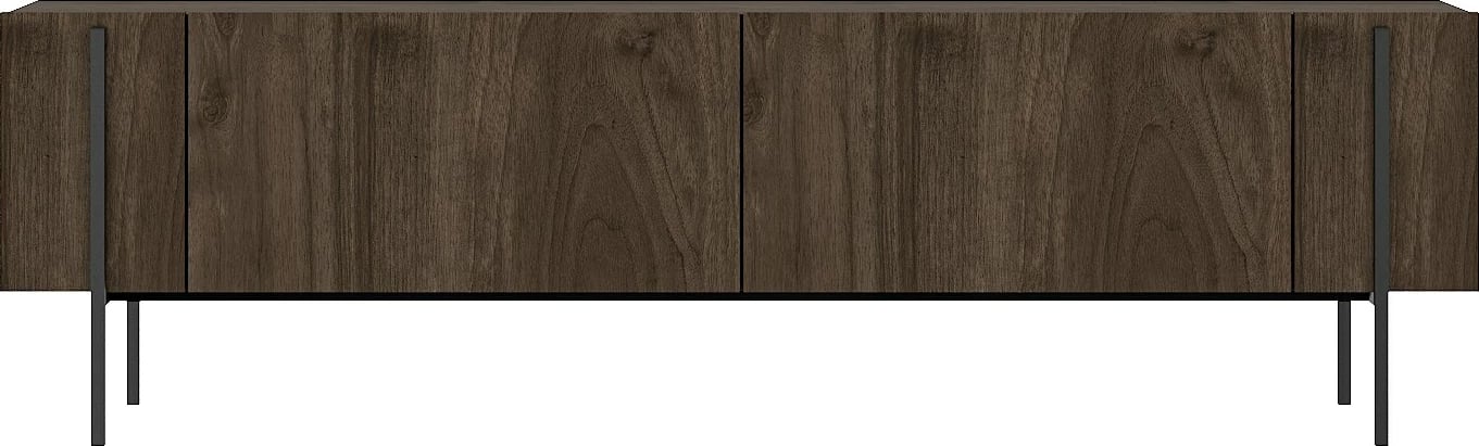 Komodë TV Hanah Home, Herman, ngjyrë arre