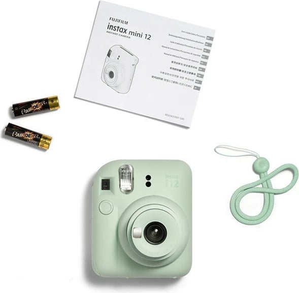 Kamerë Instax Mini 12 e Fujifilm (Gjelbërt)