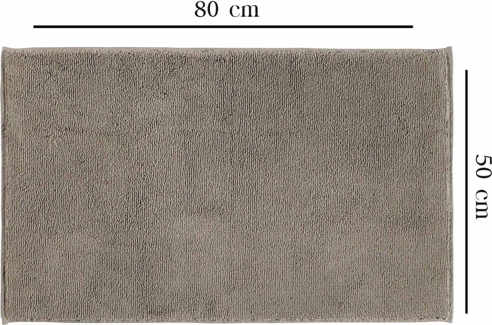 Tapet banje Mijolnir Chicago Premium, ngjyrë gri e ngrohtë, 50x80cm