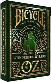 Letra loje Bicycle Wizard of Oz Europe, ilustrime të veçanta, për të gjitha moshat, Anglisht