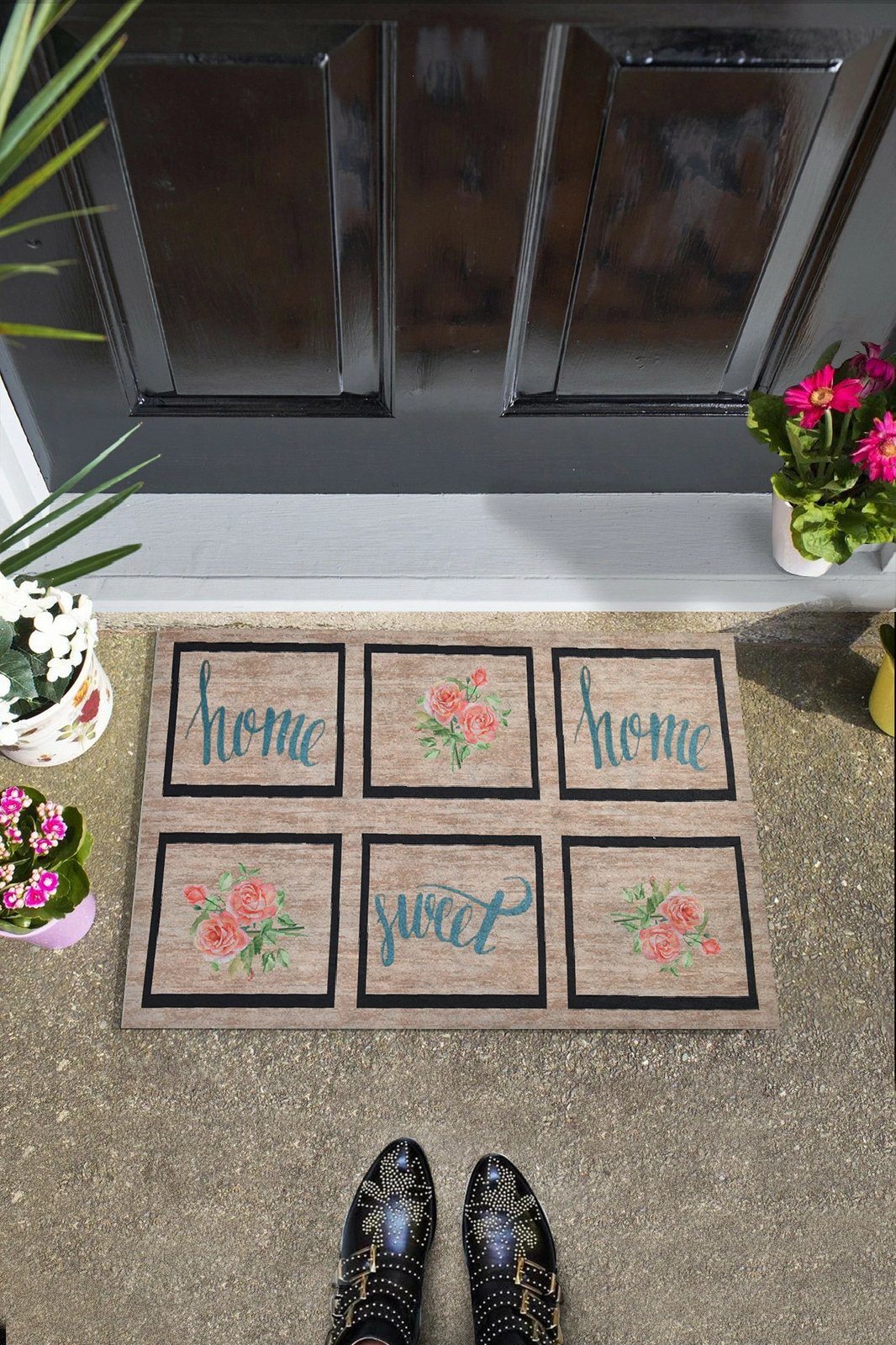 Shilte hyrëse PVC Conceptum Hypnose, Rose Home, shumëngjyrëshe, 40x60cm