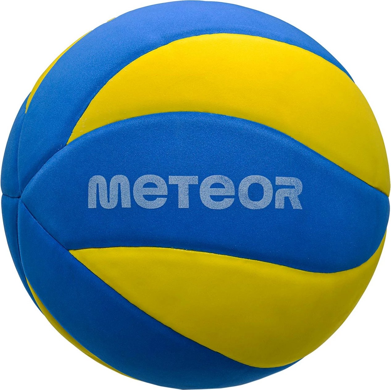 Top volejbolli Meteor për të gjithë, blu-verdhë