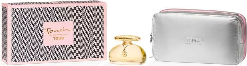 Eau de Parfum TOUS Touch Original Gold unisex set 90ml me neceser