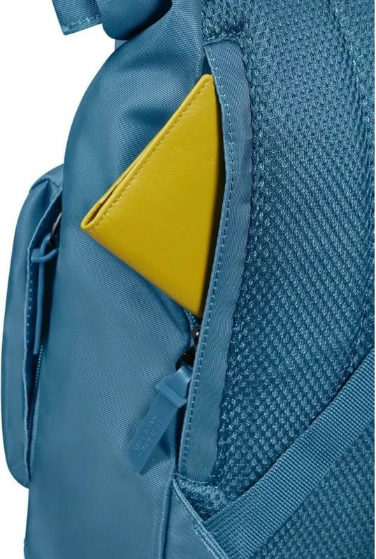 Çantë shpine American Tourister, unisex, e kaltër