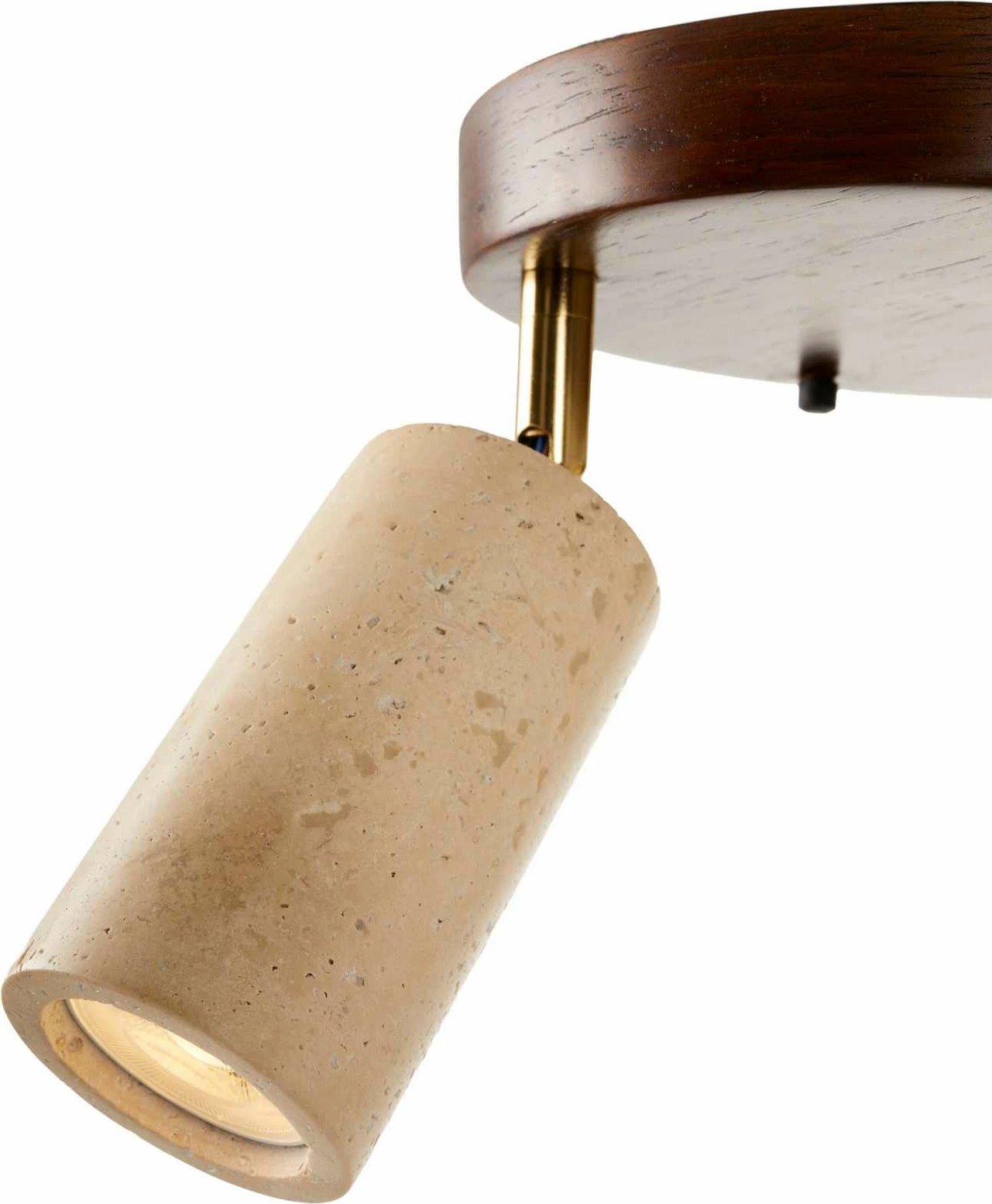 Llambë tavani Opviq Nur B, dru arre, bezhë