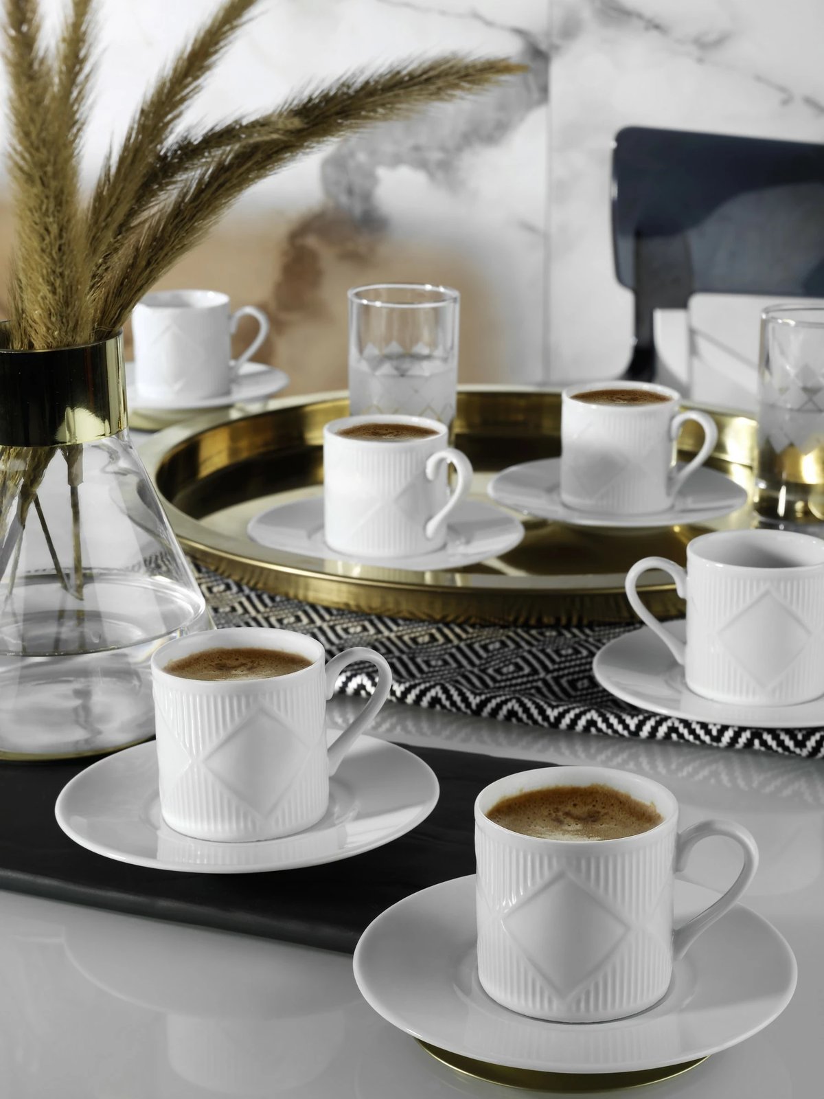 Set filxhanash për kafe (12 copë), Hermia Concept, ER12KT00
