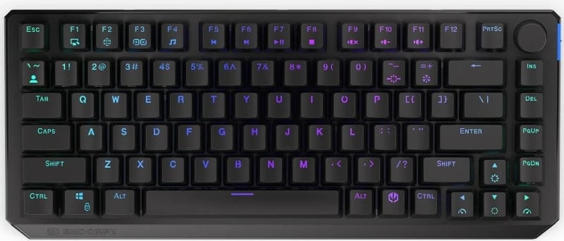 Tastierë Endorfy Thock EY5A074 - WiFi, BT, USB, e zezë