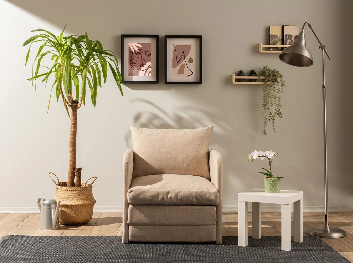 Krevat-karrige një vendës, Saga Single, bezhë