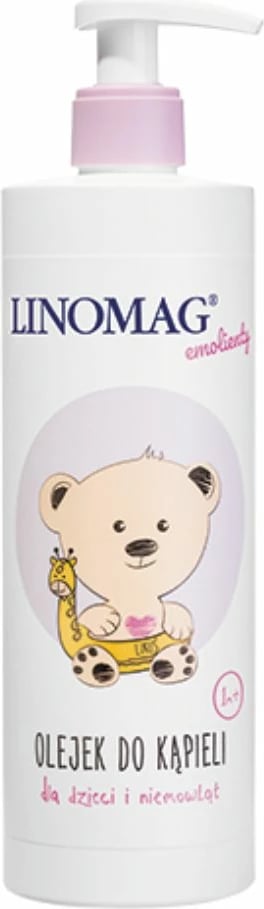 Vaj banje për foshnje dhe bebe Linomag, 400ml
