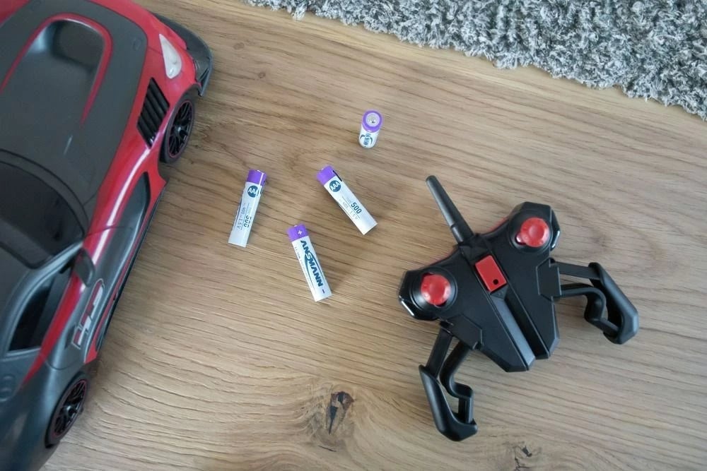 Bateri të rikarikueshme AAA ANSMANN 1311-0028, 500 mAh, Li-Ion, 1.5V, 4 copë, Bardhë
