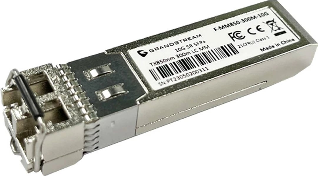 Modul rrjeti Grandstream GF-MM850-300M-10G, 10000 Mbit/s, SFP+, Argjendtë
