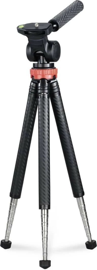 Tripod udhëtimi Hama Traveller PRO 106-2D, alumin, 106 cm, i zi