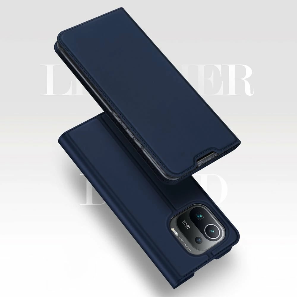 Mbështjellës Dux Ducis Skin Pro Bookcase për Xiaomi Mi 11 Pro, rozë