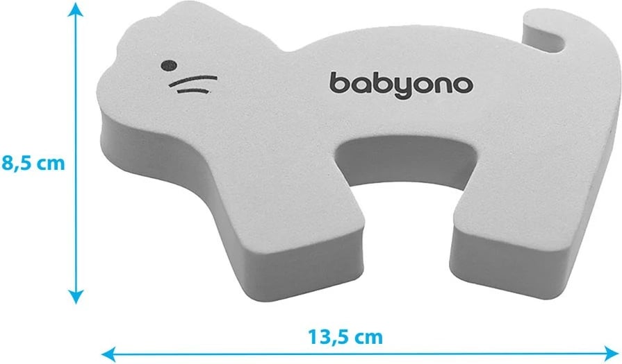 Bllokues dere, Baby Ono, doggie, shkumë sigurie për fëmijë, i bardhë