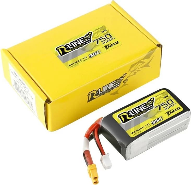 Bateri LiPo Tattu R-Line 750mAh 11.1V 95C 3S1P XT30U-F