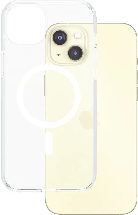 Mbështjellës PanzerGlass CARE Case Flagship MagSafe për iPhone 15 Plus, transparent
