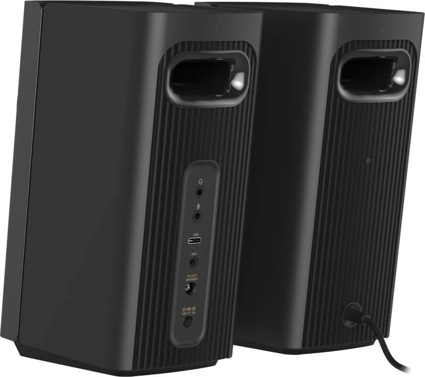 Altoparlantë Creative T60 2.0, Bluetooth, për kompjuter, të zi