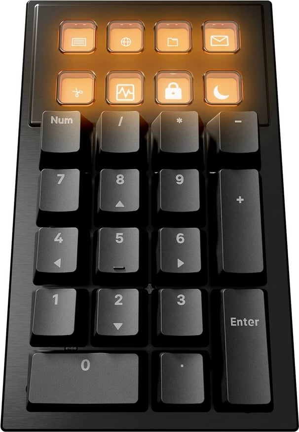 Tastierë mekanike gaming be quiet! Dark Mount Silent Linear, USB Type-C, RGB LED, Full-size, QWERTY US, e zezë