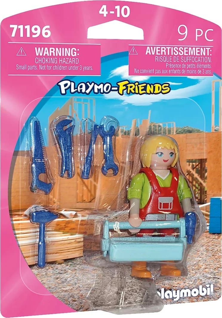 Figurë lodër Playmobil Playmo-Friends 71196 Mrs. Golden Hand me vegla, për fëmijë