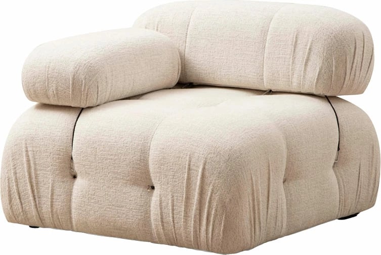 Divan polimorfik Divine, ngjyrë krem, 288/190x75cm