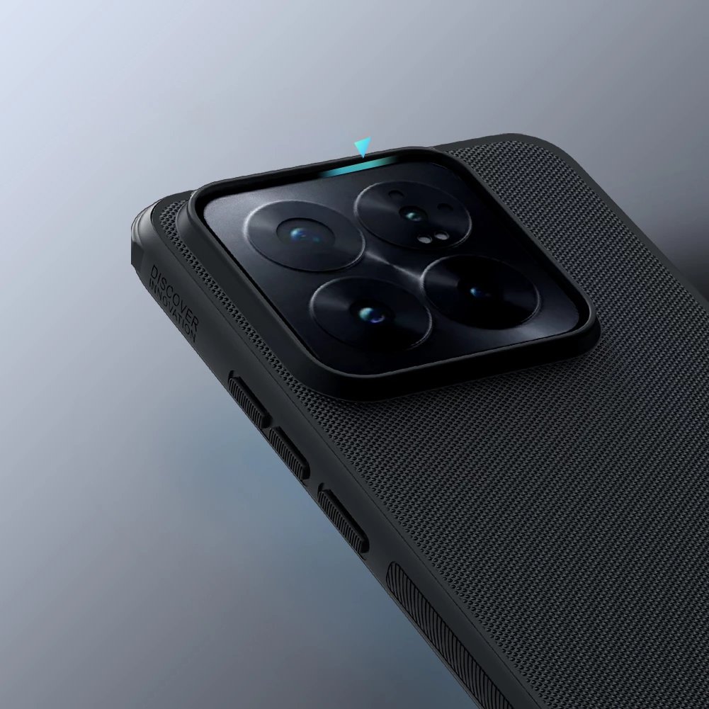 Mbështjellës Nillkin Super Frosted Shield Pro për Xiaomi 14 Pro, i zi