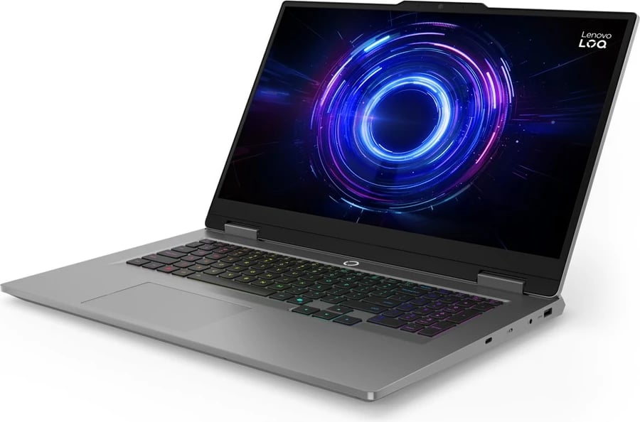 Laptop Lenovo LOQ 17IRX10, 17.3", Intel Core i5-13450HX, 16 GB RAM, 512 GB SSD, NVIDIA RTX 5050, Gri